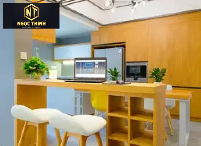 Xưởng Nội Thất Ngọc Thịnh Đồng Nai - Biên Hòa - 20+ MẪU QUẦY BAR MINI GỖ NHỎ ĐẸP TRONG BẾP ẤN TƯỢNG VÀ CUỐN HÚT